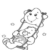 Care Bear Coloring Page 4