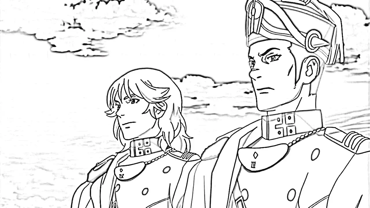 Last Exile Fam The Silver Wing Coloring Pages 5