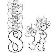 Number Coloring 8